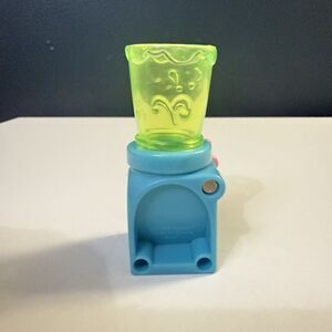 Littlest Pet Shop Food Dispenser Teal Blue Green Pink Accessory LPS